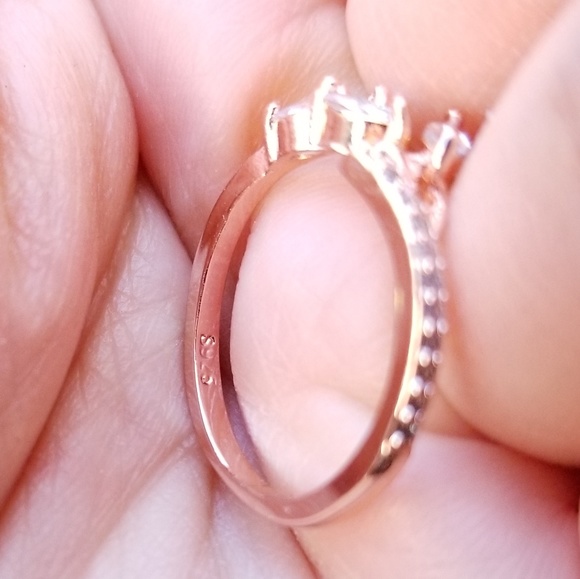 🔥LAST 1🔥NEW DAINTY BOHO CZ LEAF RING - Picture 5 of 6